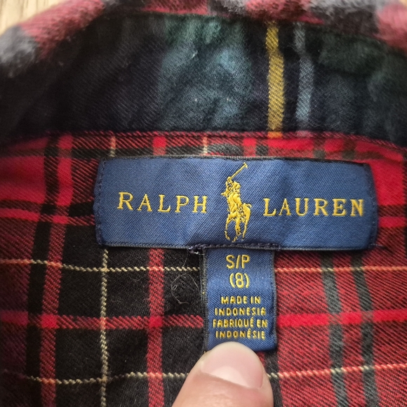 Ralph Lauren Boys' Plaid Long Sleeve Shirt - Picture 2 of 8